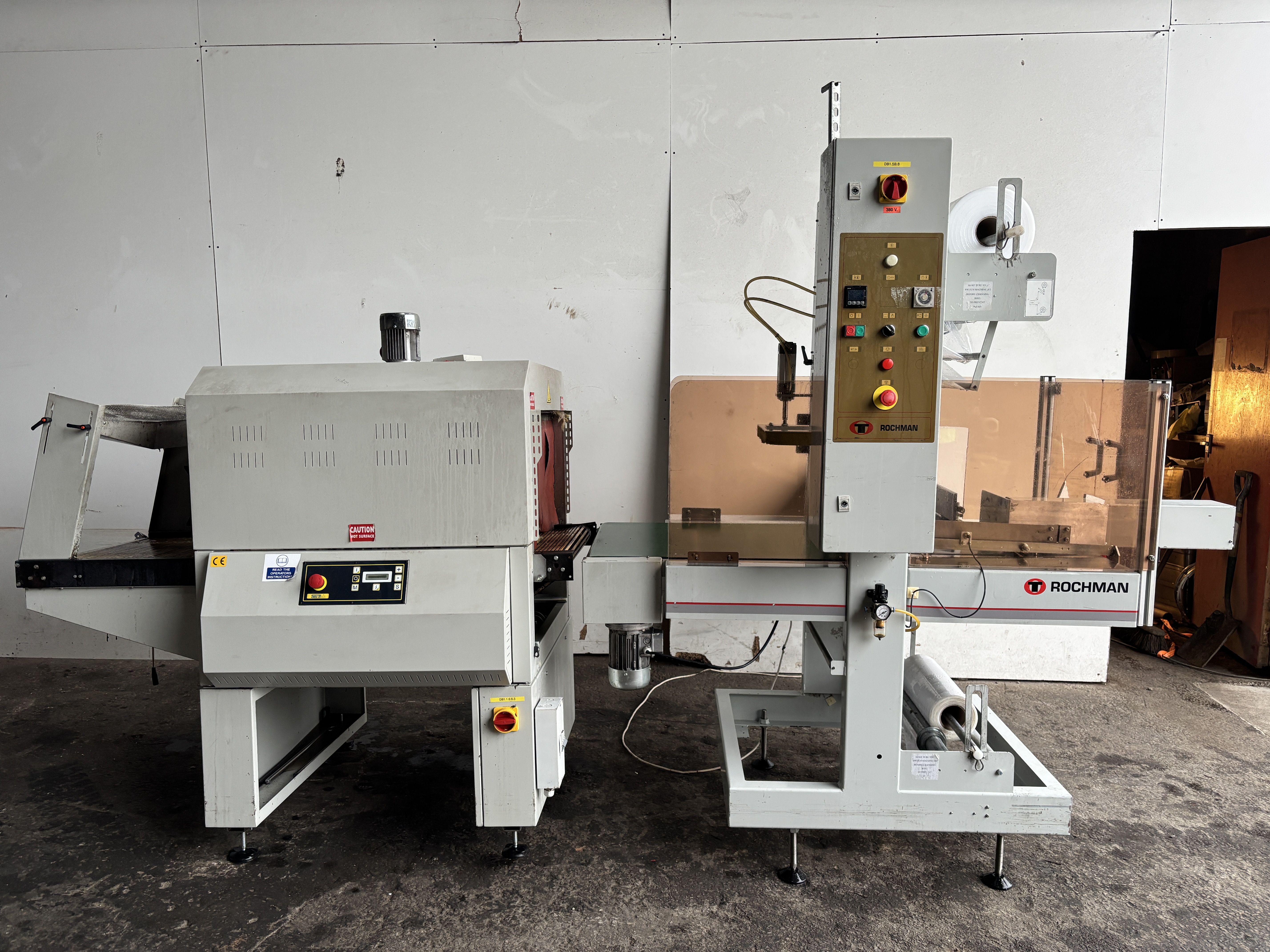 Rochman Sva6035 Sleeve Wrapper with Shrink Tunnel