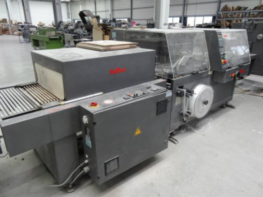 Kallfass Universa 400 shrink wrapper with 650 tunnel