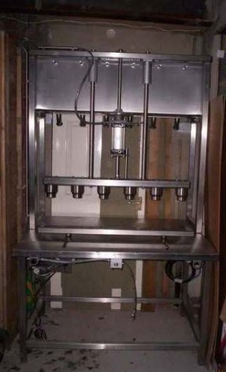 QUADRANT 6 HEAD STAINLESS STEEL FILLING MACHINE